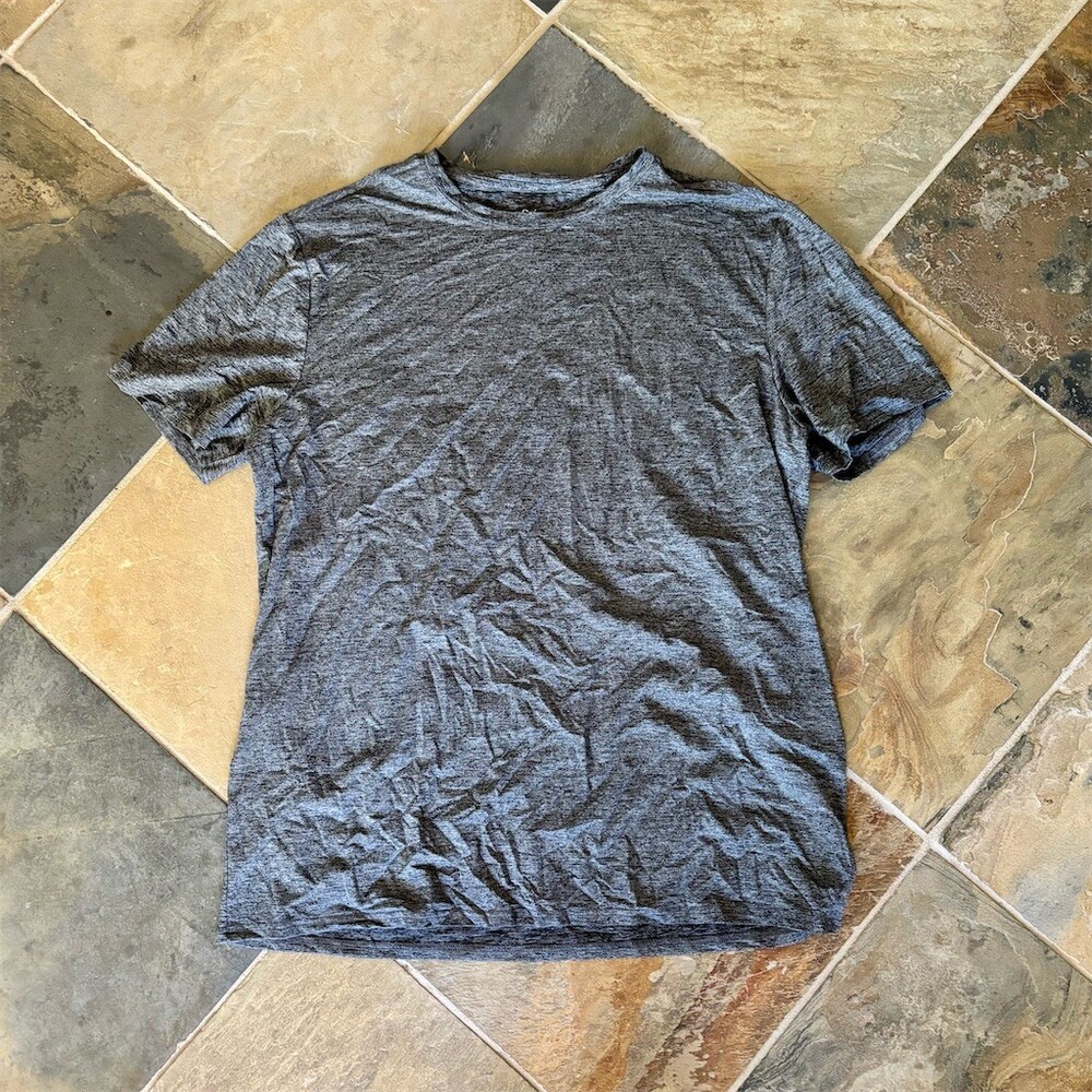 Quince T-Shirt Men's XL Heather Gray Crewneck Short Sleeve Basic Tee